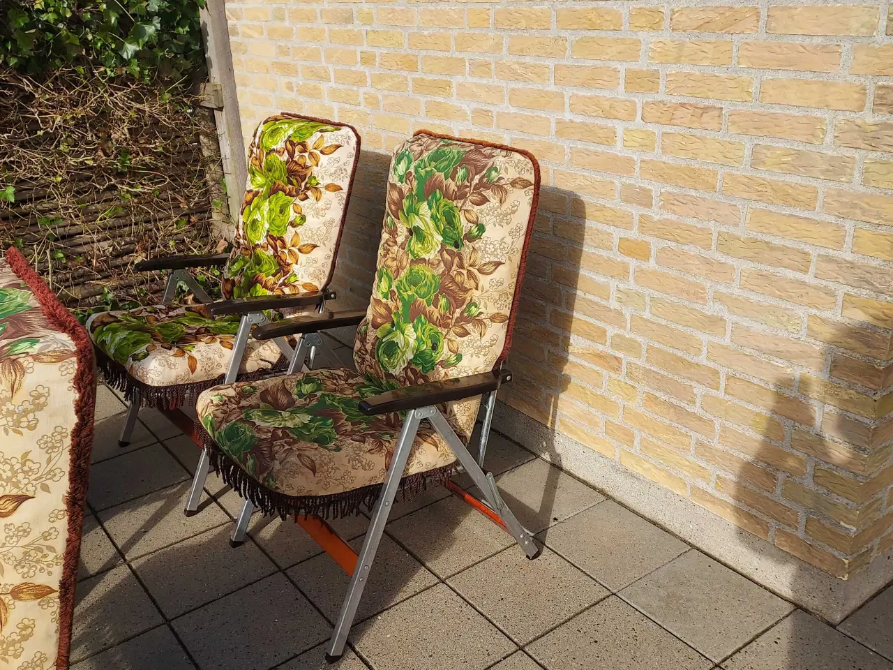 Billede 7 - 4 stk retro havestole / camping stole 