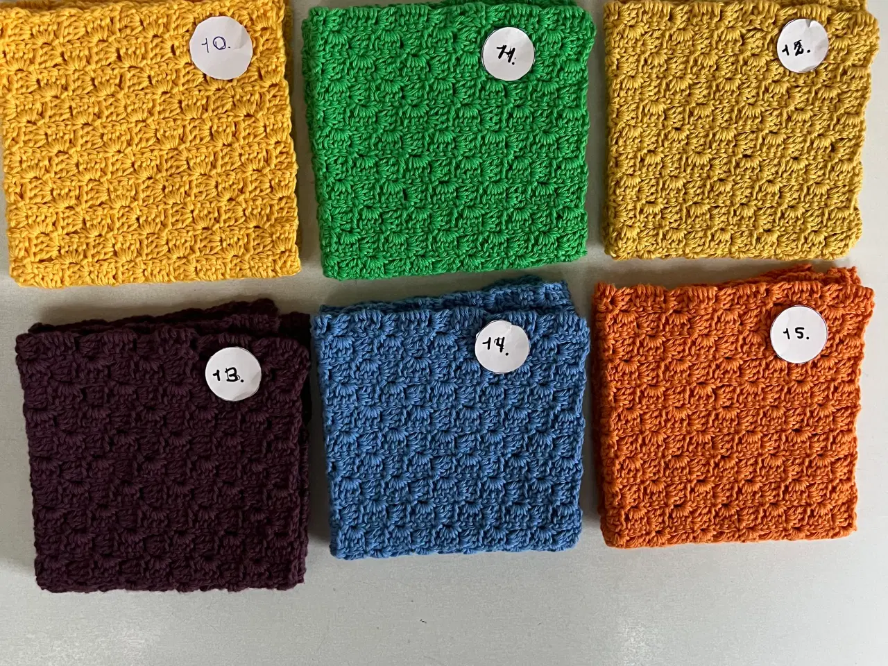 Billede 5 - Hæklede karklude 