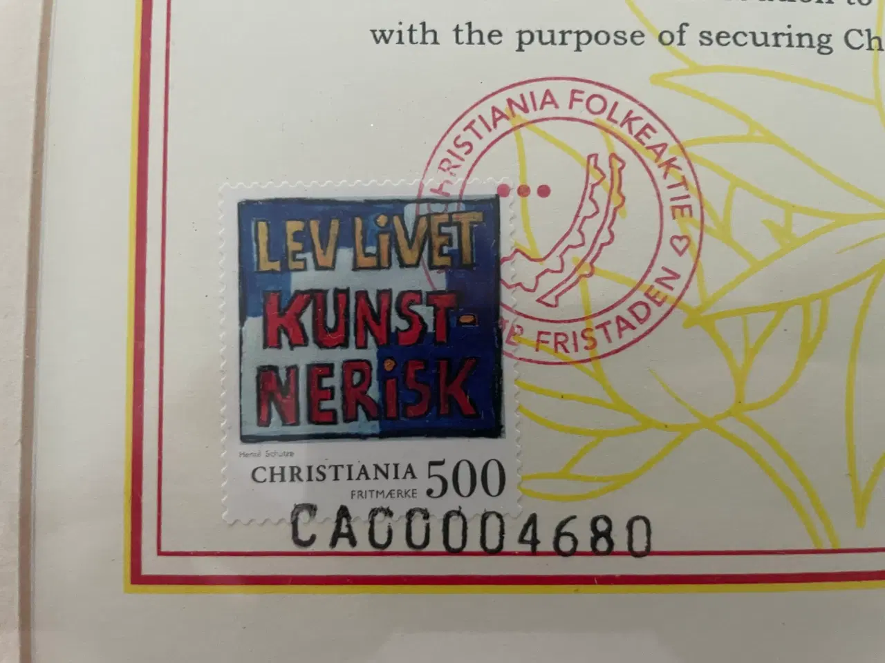 Billede 3 - Christina folkeaktie 