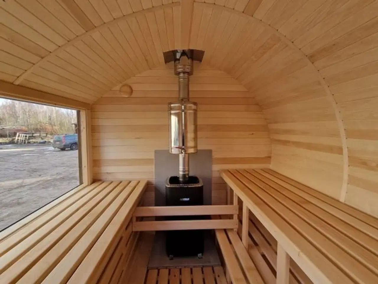 Billede 5 - Sauna 2.5 m.med panoramavindue ink,levering 31900