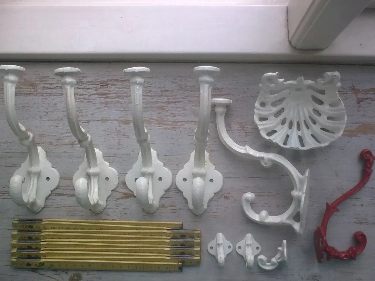 Billede 2 - Smedejern støbte knager