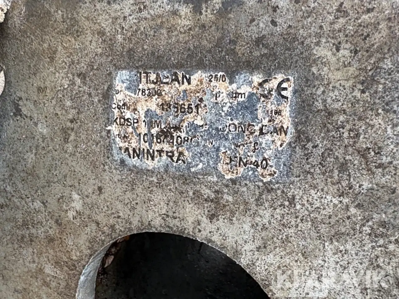 Billede 9 - Lygtepæle aluminium og galvaniseret stål 2 styk