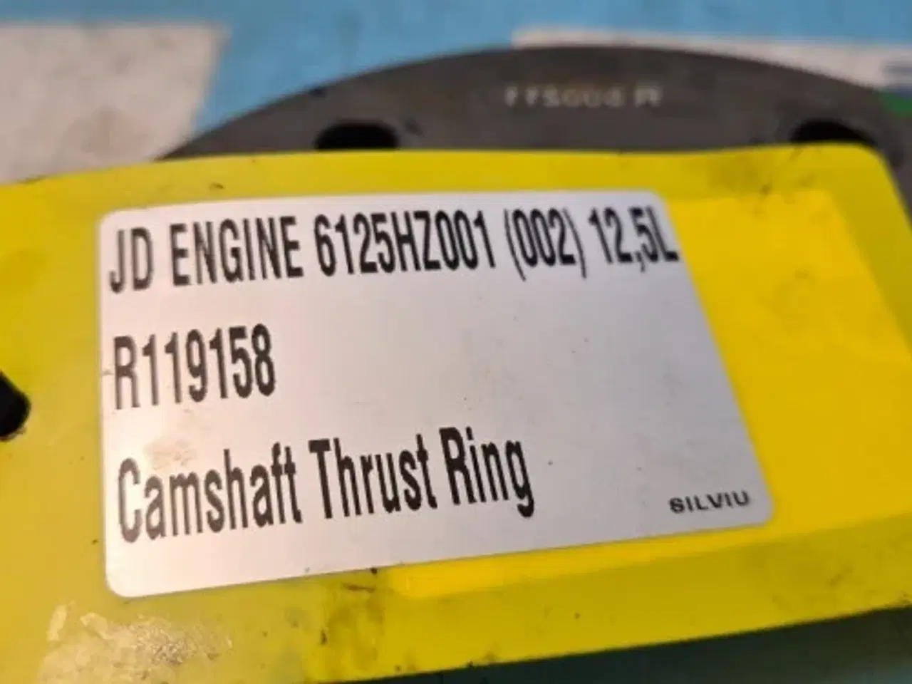 Billede 2 - John Deere 6125HZ001 Knastaksel Trykring R119158