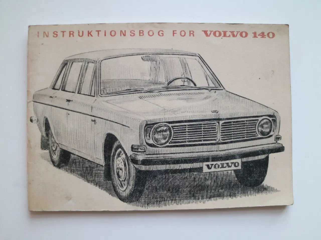 Billede 1 - Instruktionsbog fra 1967 - Volvo 140