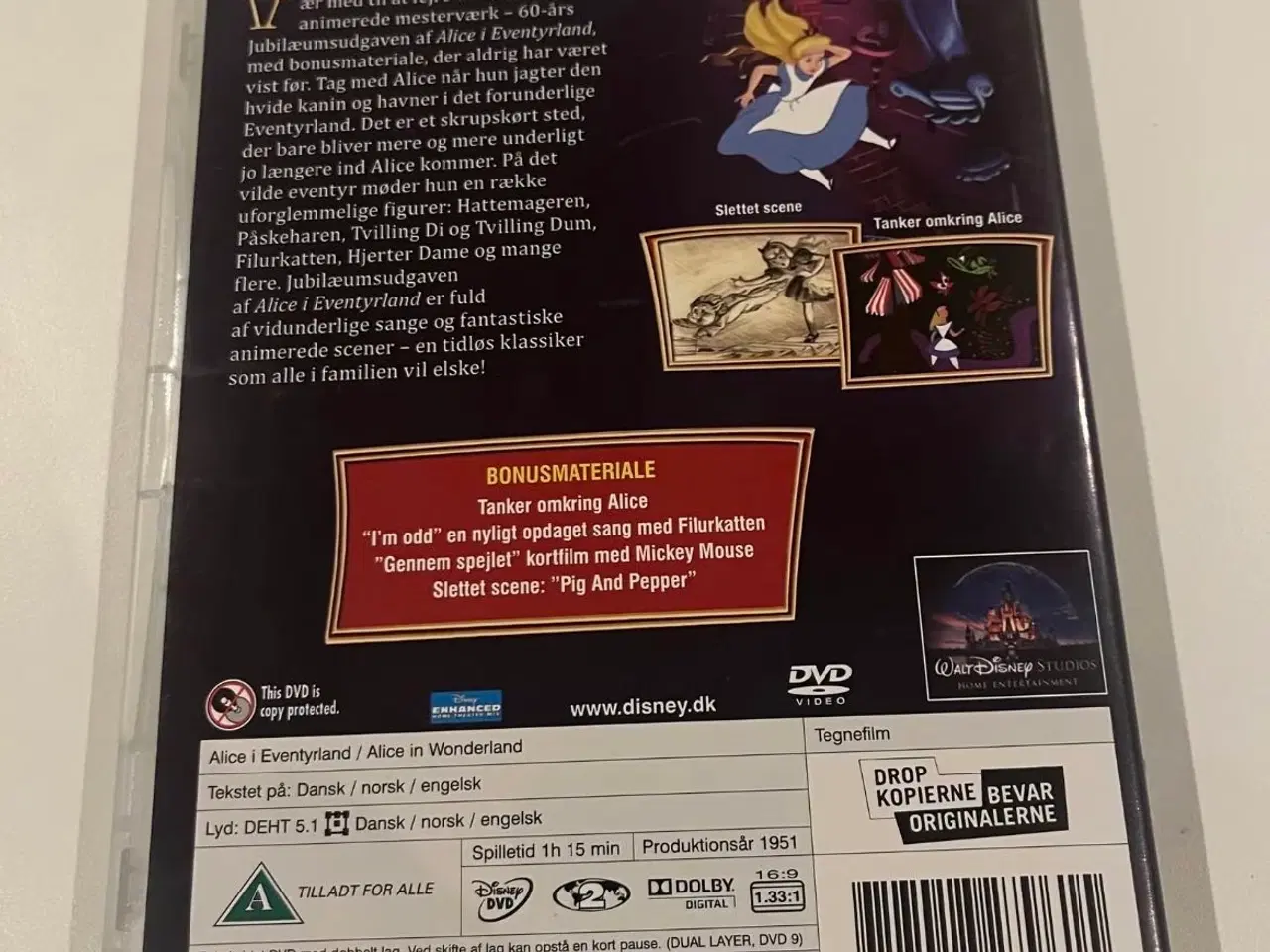 Billede 2 - Disney Alice i eventyrland