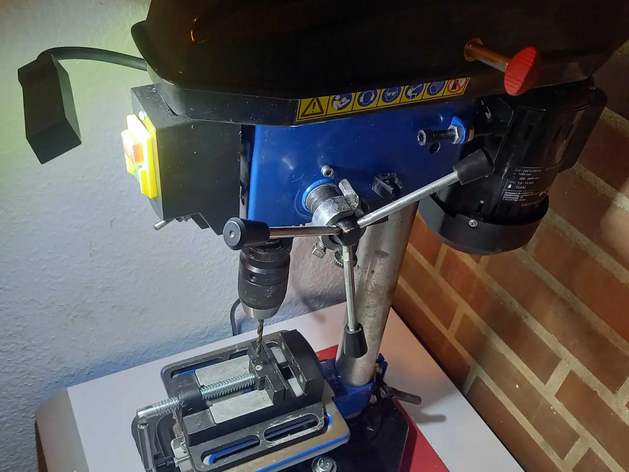 Billede 1 - Søjleboremaskine (forbedret)