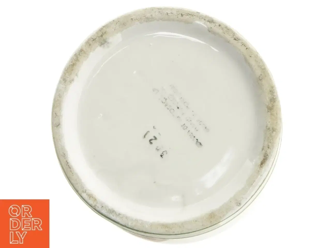 Billede 3 - Blomsterdesignet porcelænsvase (str. 20 x 11 cm)