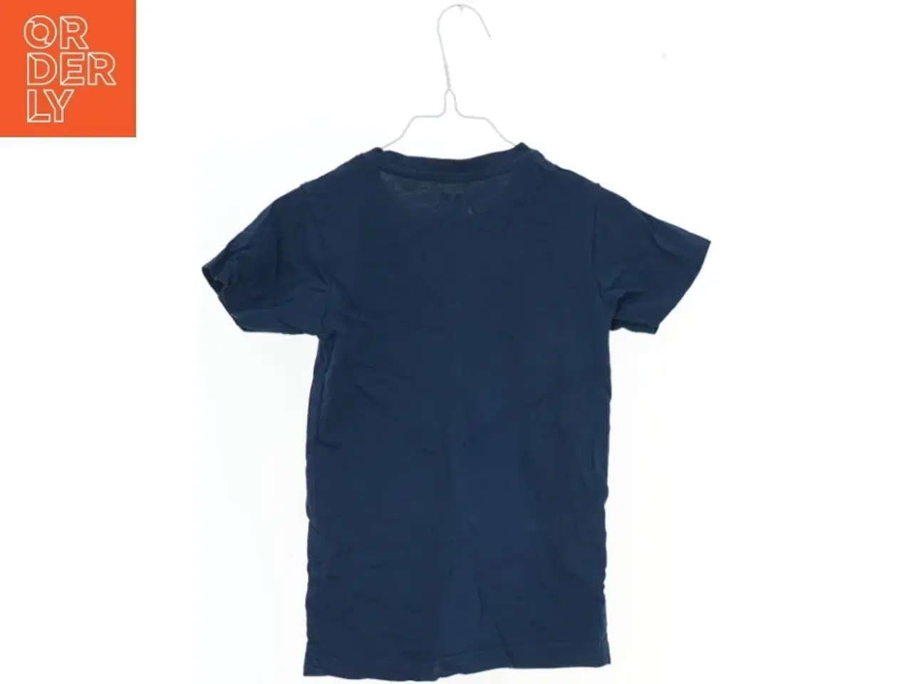 Billede 2 - Blå T-Shirt med Kat print fra Abc123 (str. 110)