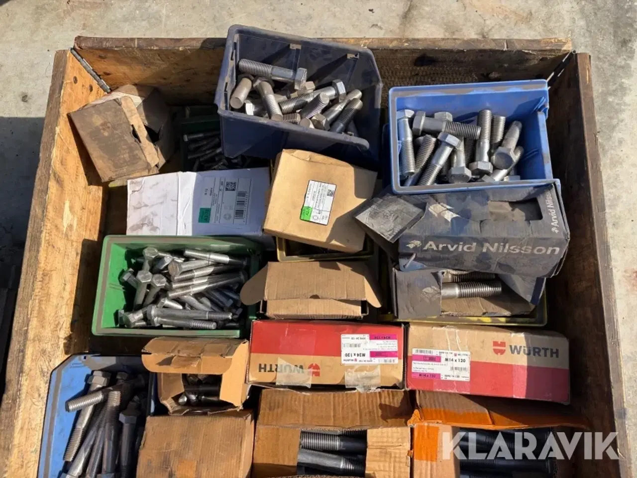 Billede 4 - Rustfri bolte og møtrikker blandet 140 kg