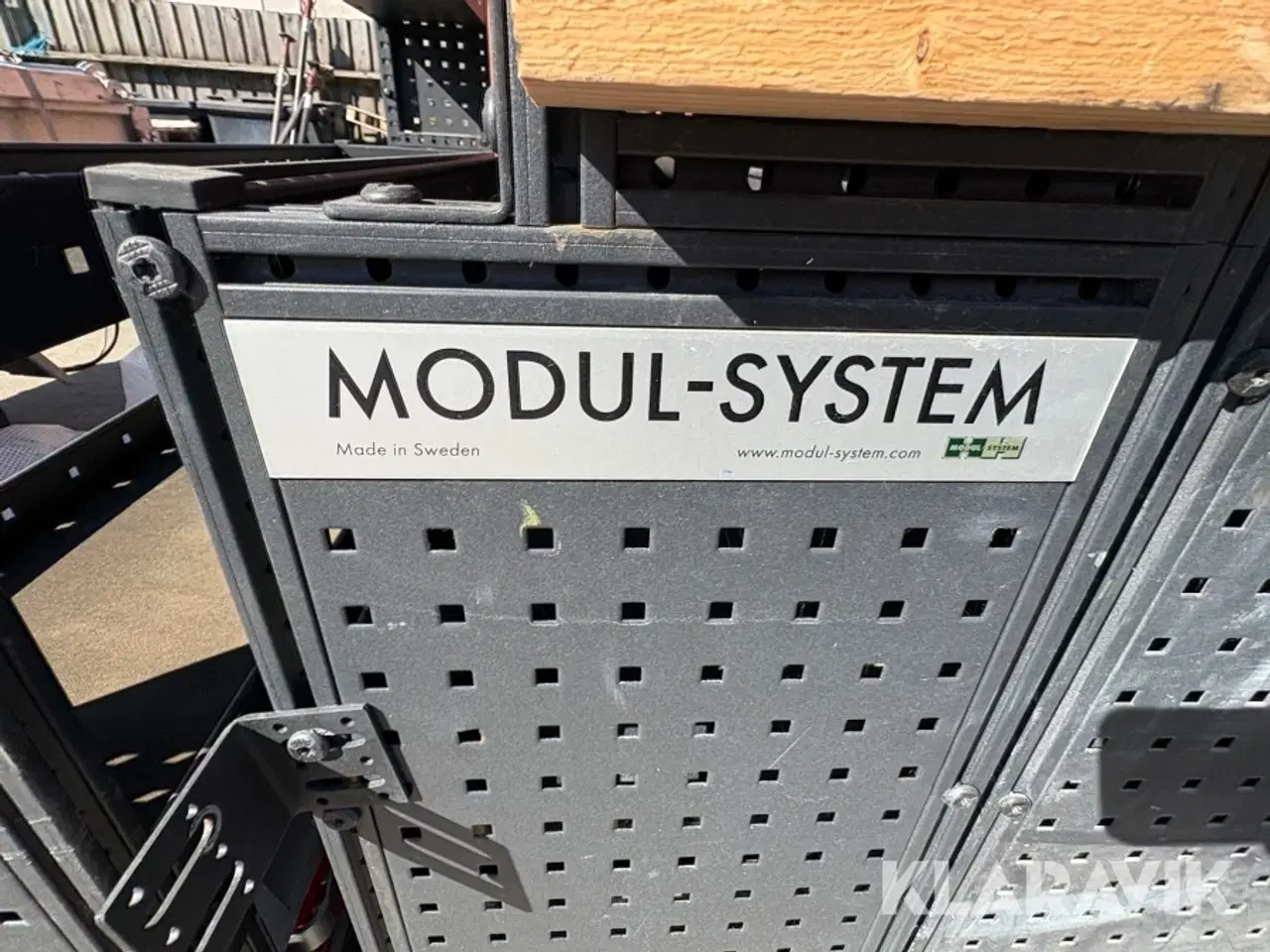 Billede 4 - Værktøjsreoler Modul-System - 17 styk