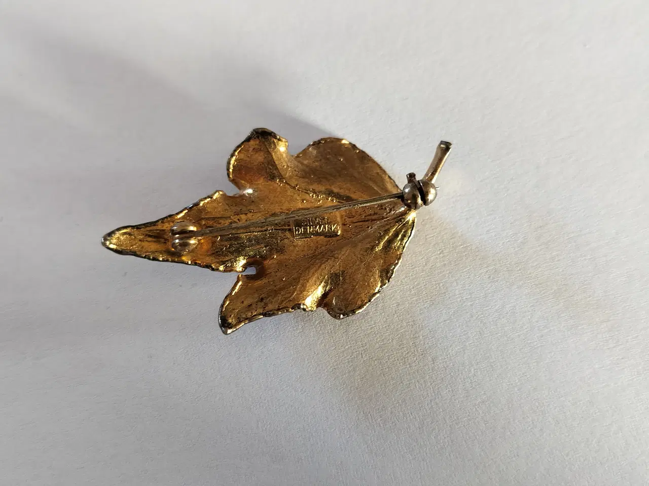 Billede 2 - Super Smuk Forgyldt Sølv Broche
