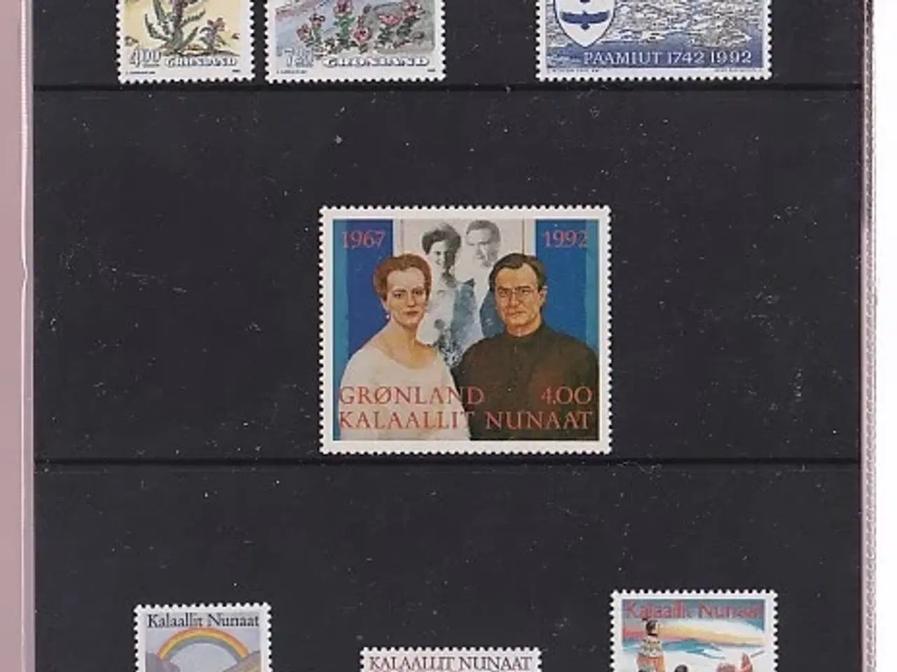 Billede 1 - Grønland - 1992 Frimærker Komplet - Postfrisk