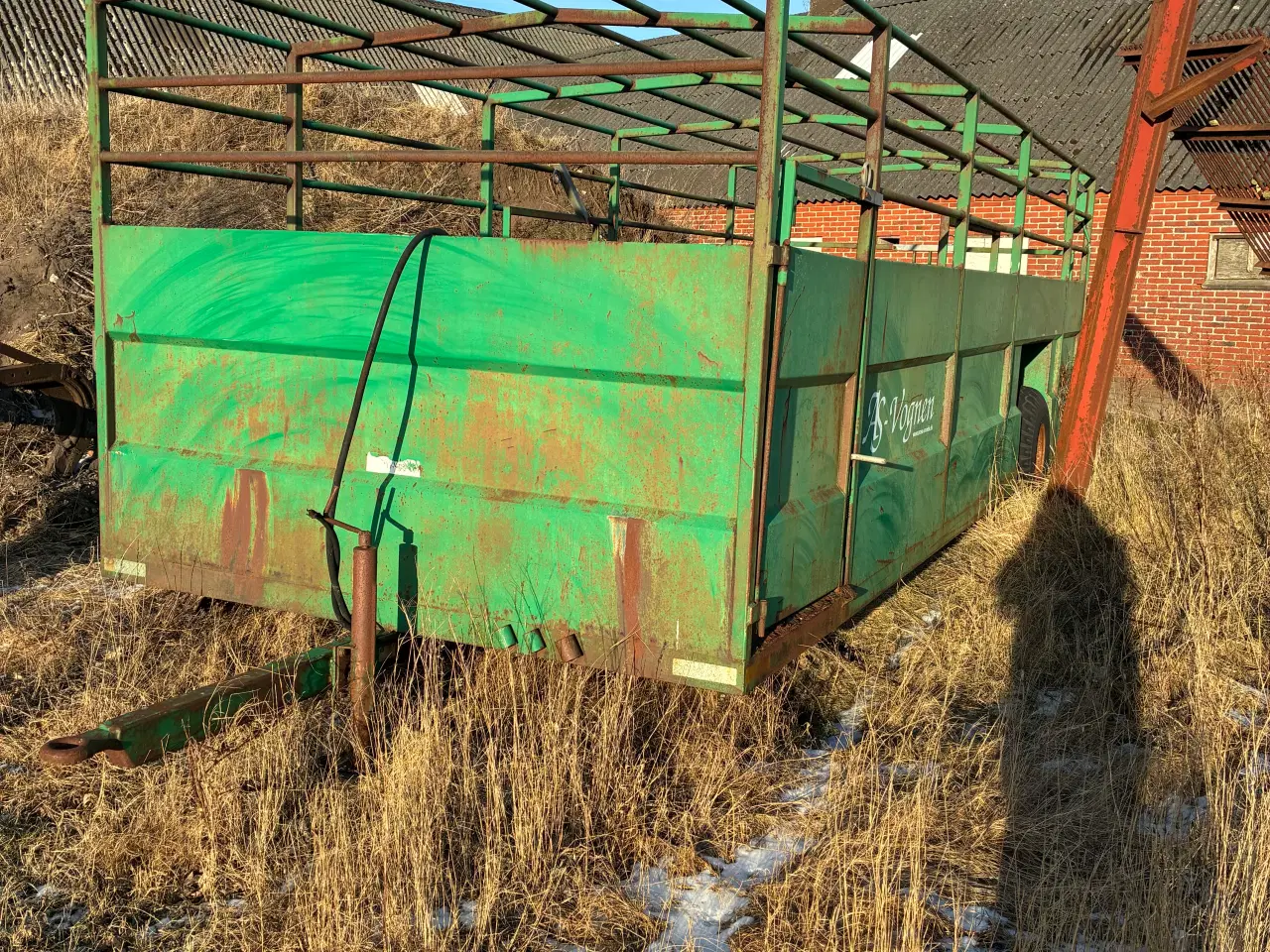 Billede 1 - Stor kreaturvogn 