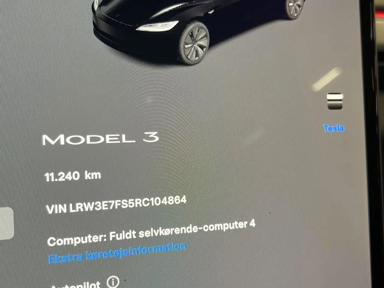 Billede 19 - Tesla Model 3 EL 283HK Aut.