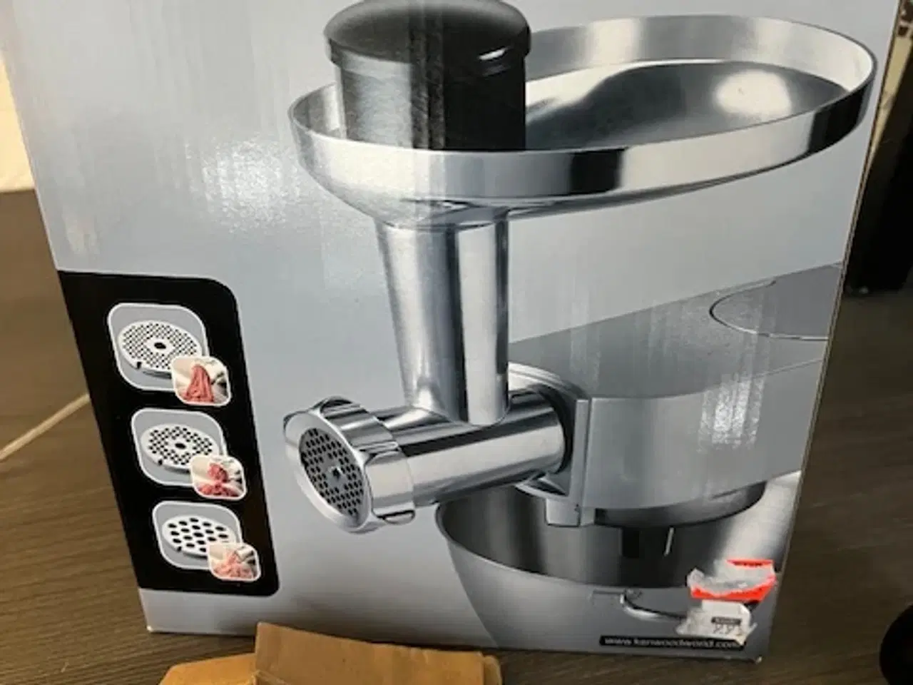 Billede 1 - Kødhakker til Kenwood røremaskine med Tilbehør