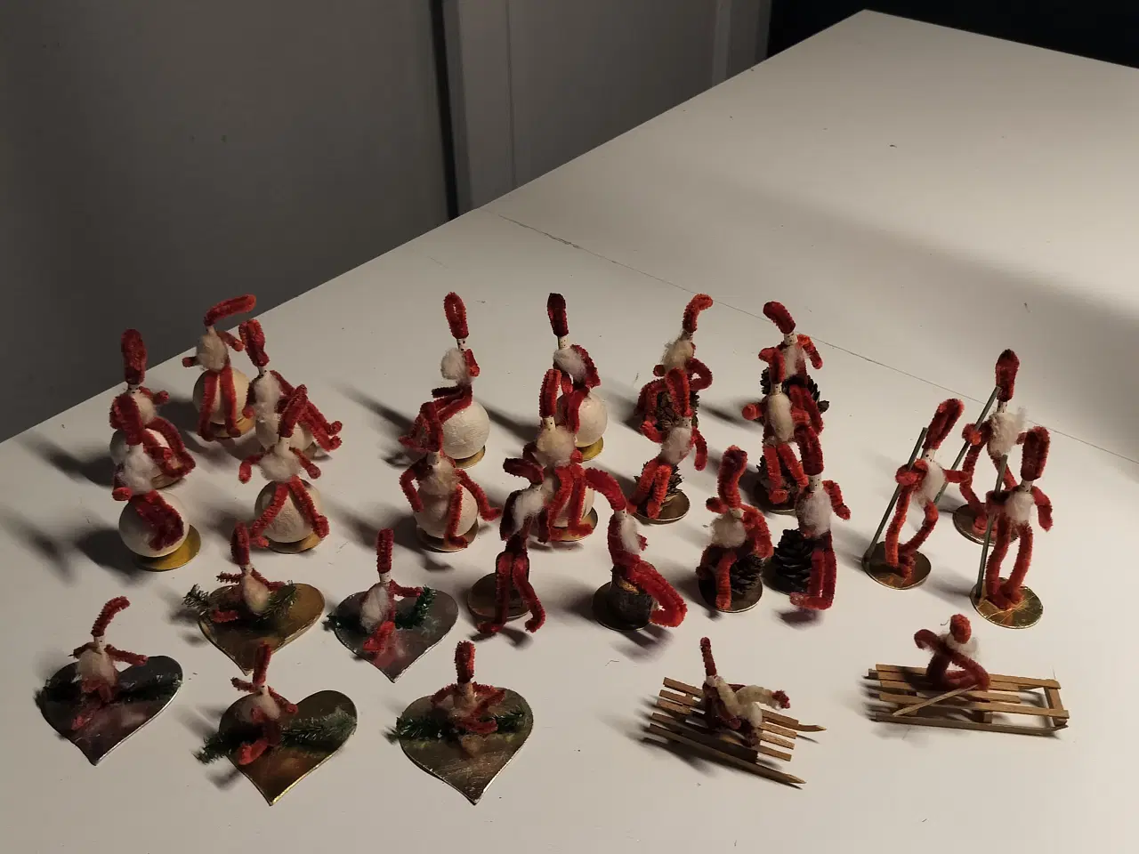 Billede 1 - 27 Blandet gamle Piberense nisser