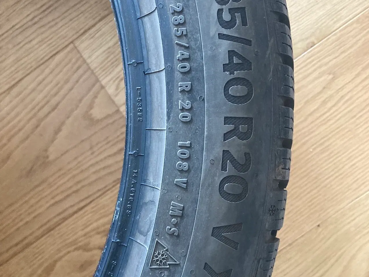 Billede 6 - 2x285/40R20 og 2x245/45R20 Vinterdæk til Taycan