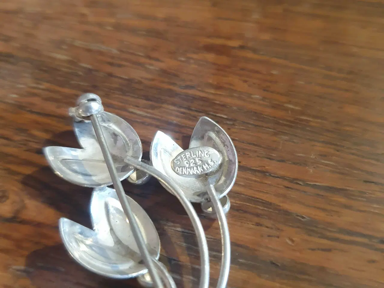 Billede 4 - Sølv broche 