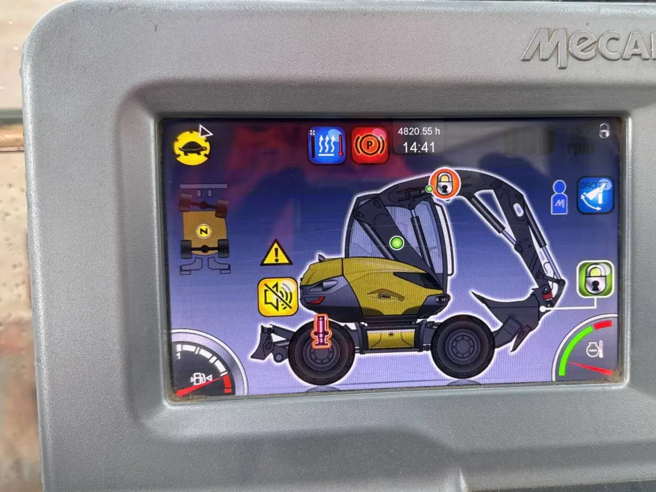 Billede 9 - hjulgraver Mecalac 11MWR