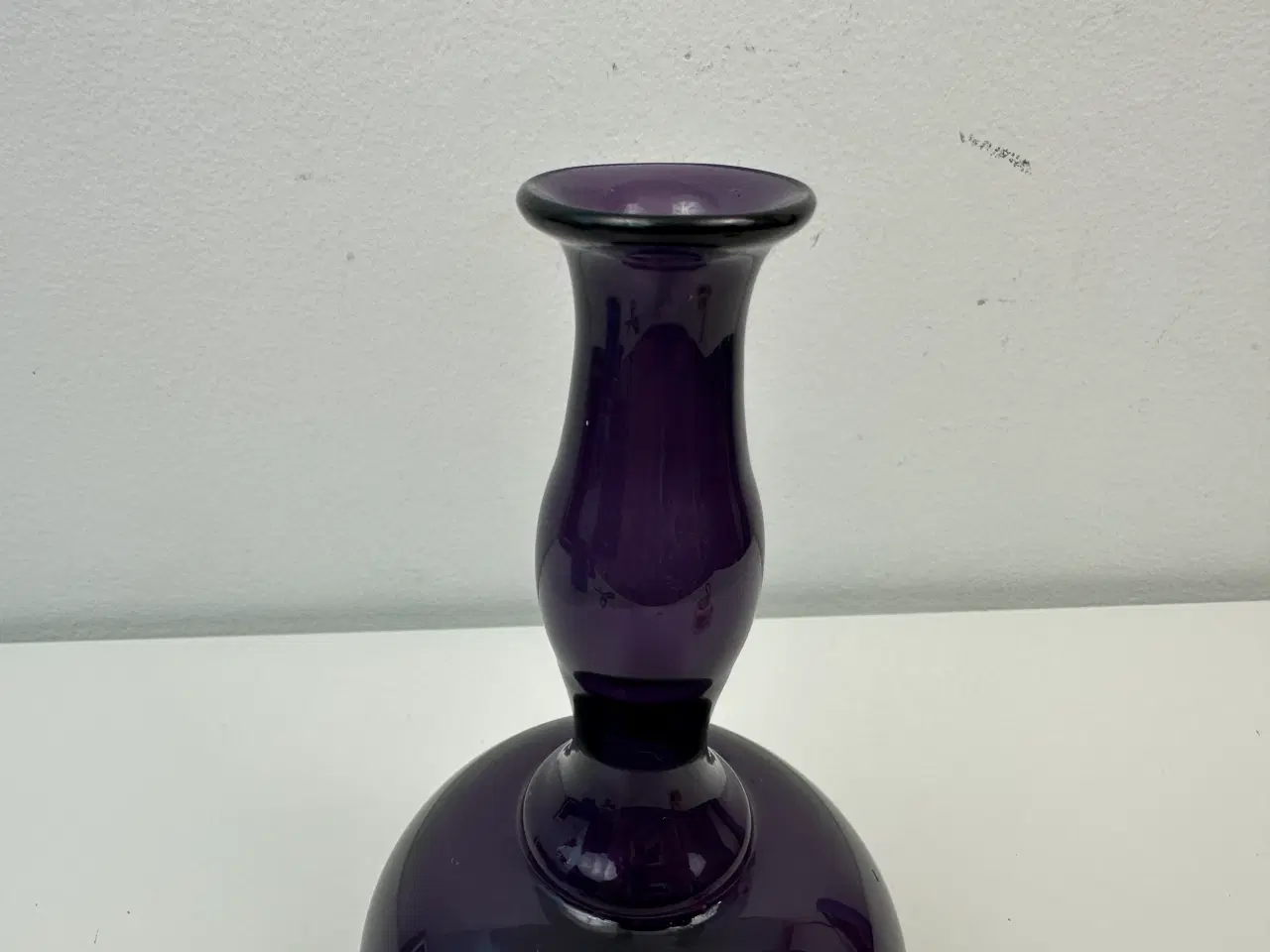 Billede 4 - Ældre vase i glas