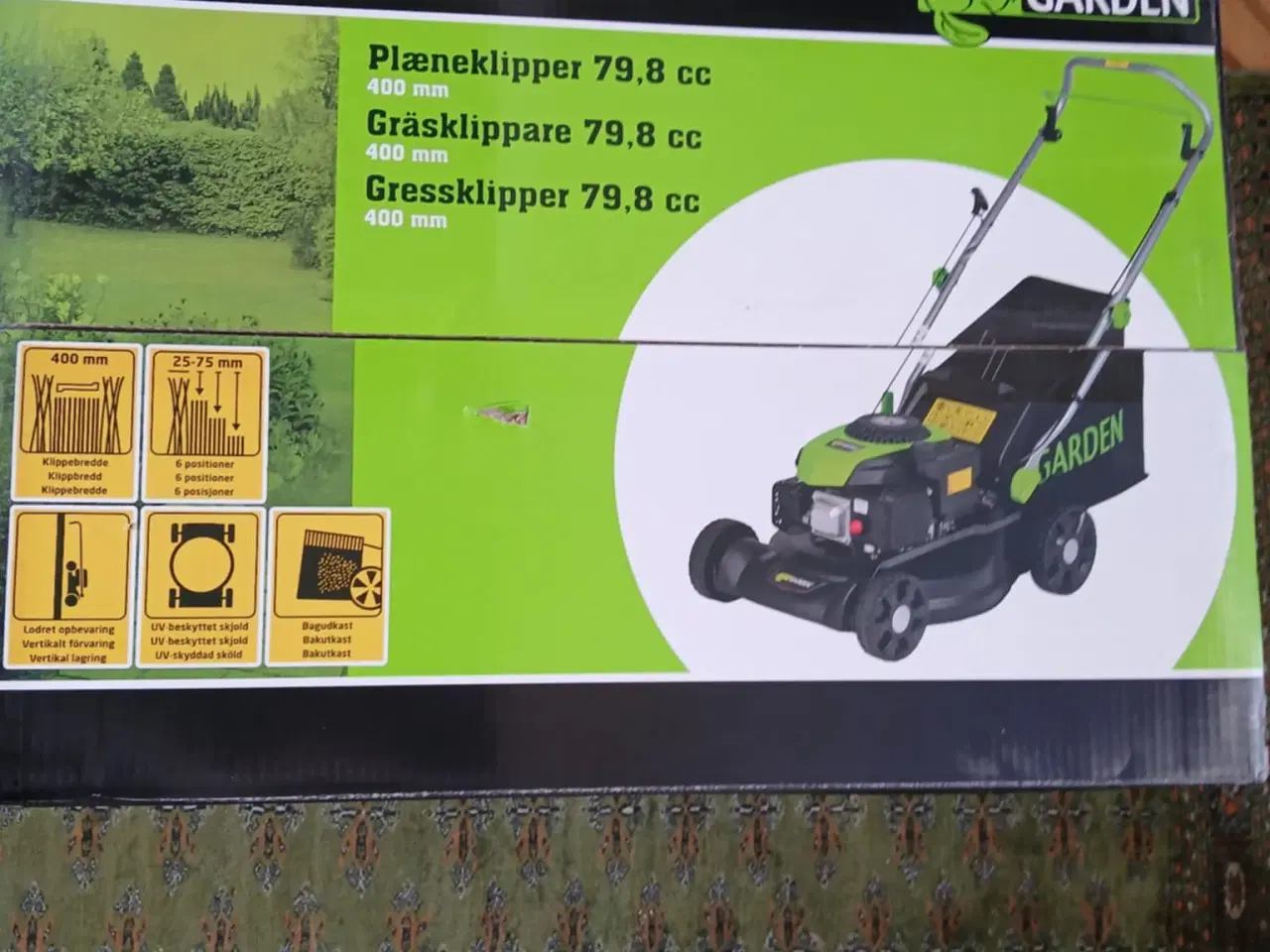 Billede 1 - Helt ny græsslåmaskine