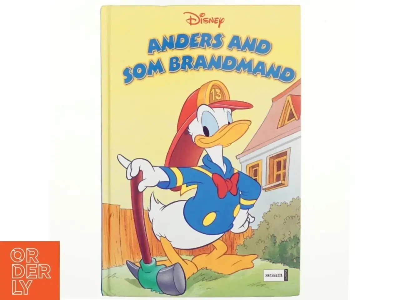 Billede 1 - Disney&#39;s Anders And som brandmand (Bog)