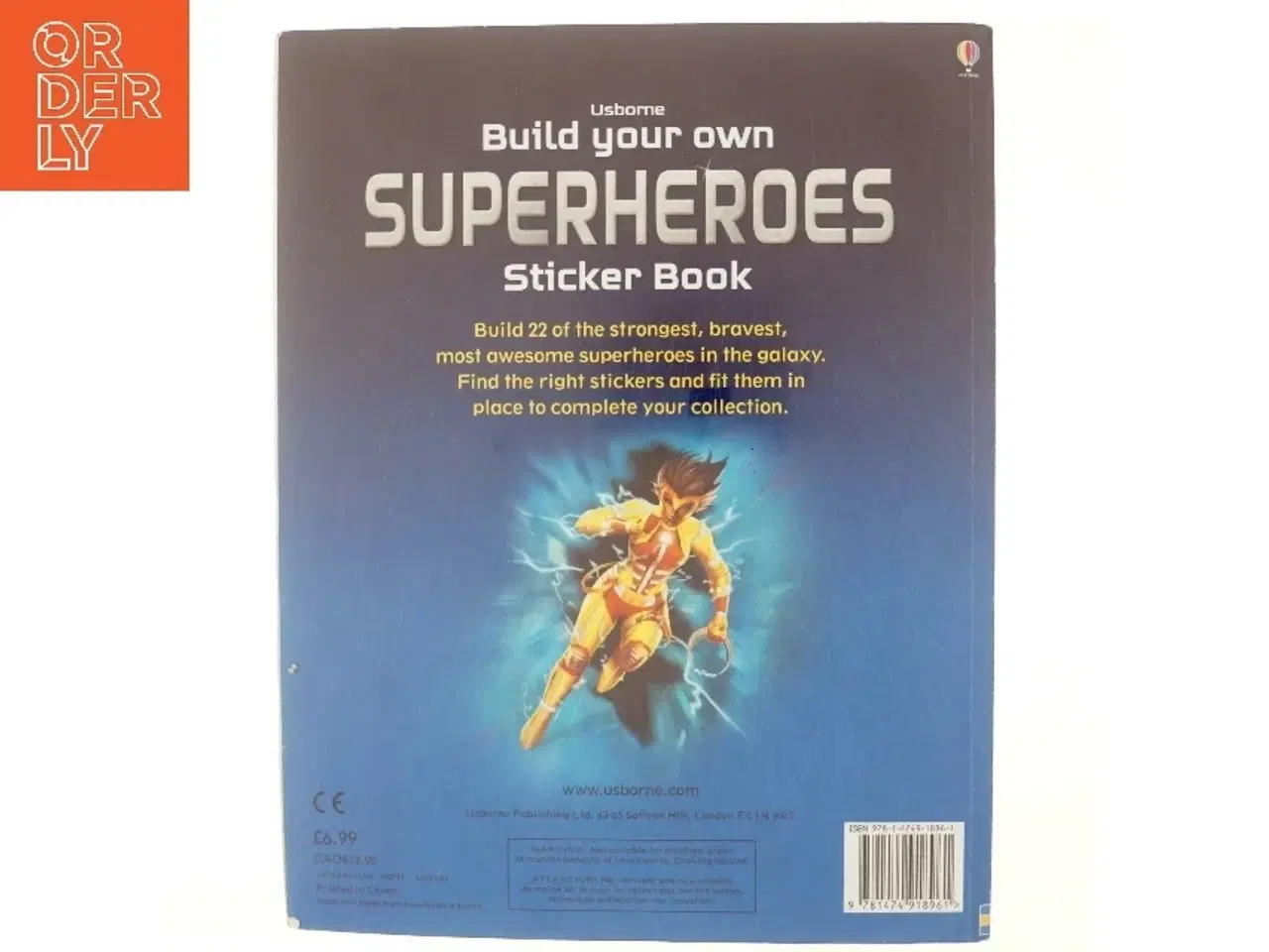 Billede 3 - Build Your Own Superheroes Sticker Book af Simon TUDHOPE (Bog)