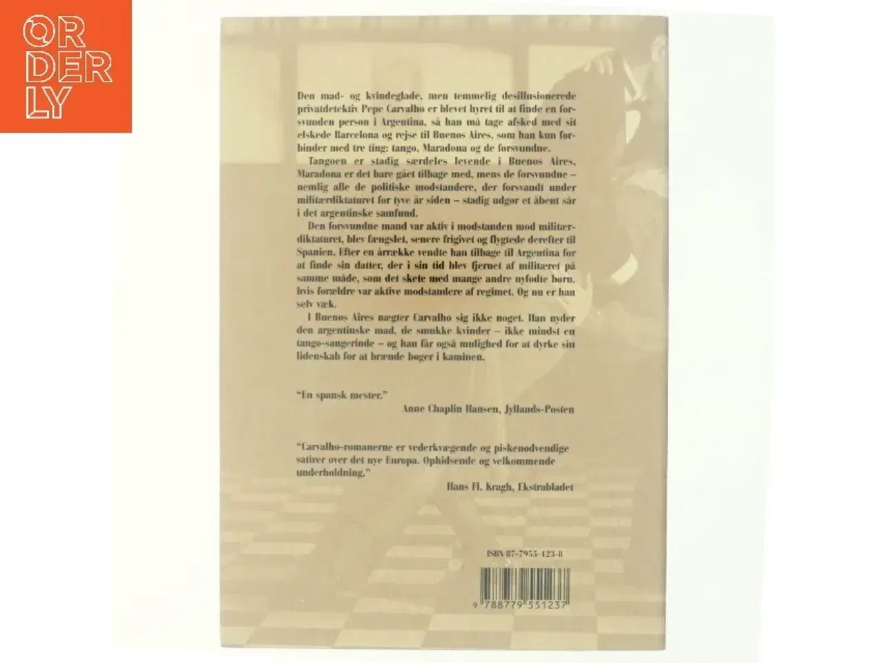 Billede 3 - Buenos Aires-kvintetten af Manuel Vázquez Montalbán (Bog)