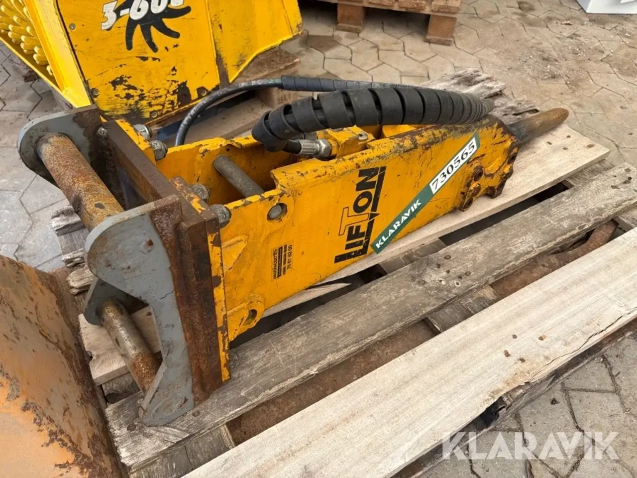 Billede 1 - Nedbrydnings hammer med S 40 skift Lifton