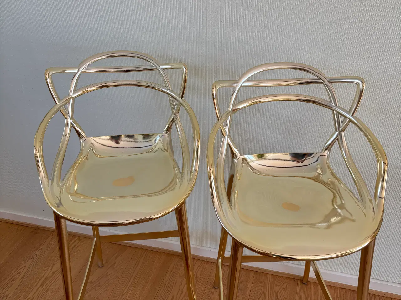 Billede 4 - Kartell Masters Barstol Guld, 2 stk.