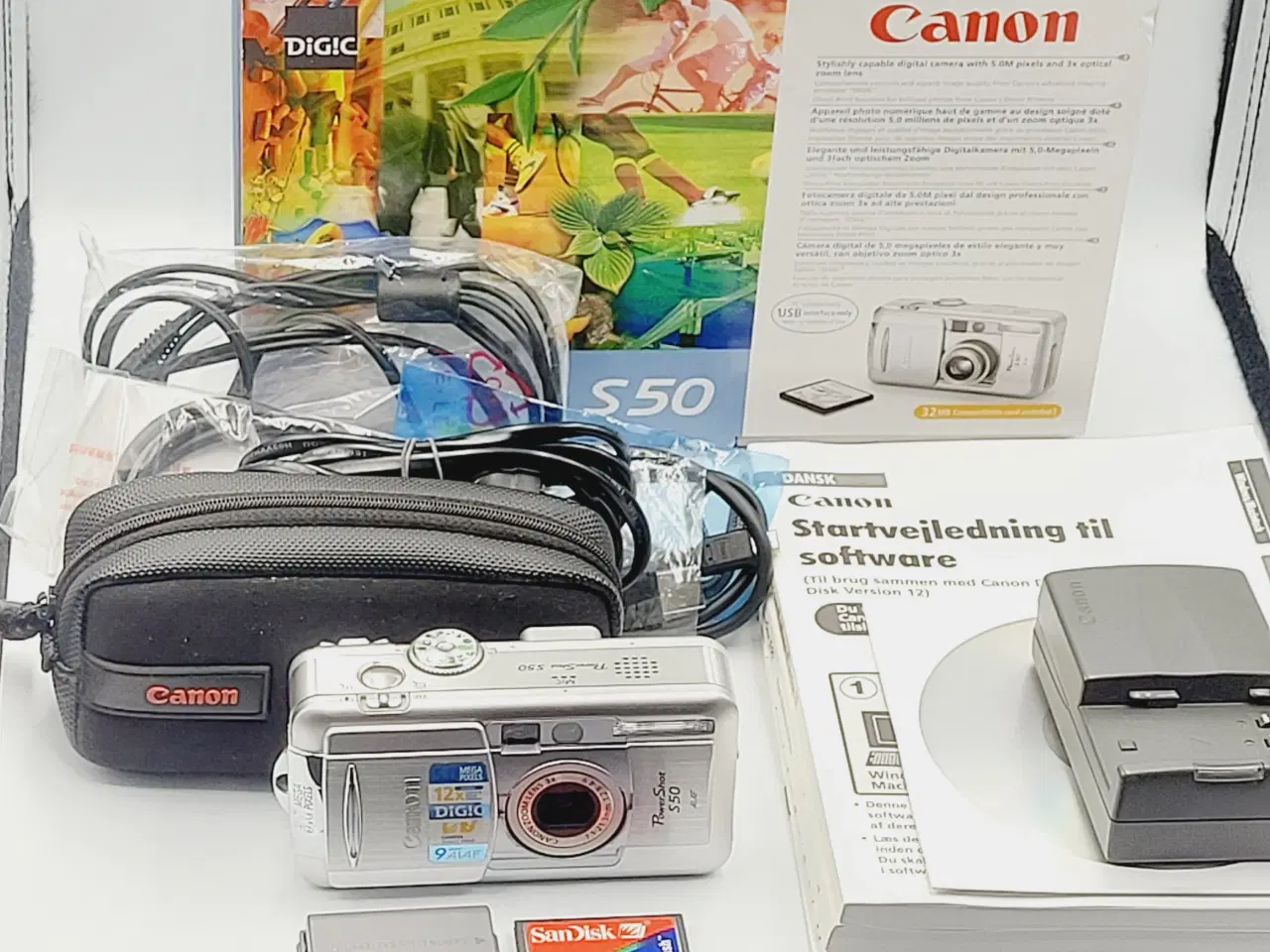 Billede 1 - ⭐️· DIGITALKAMERA: 📸 Canon PowerShot S50 Digital 