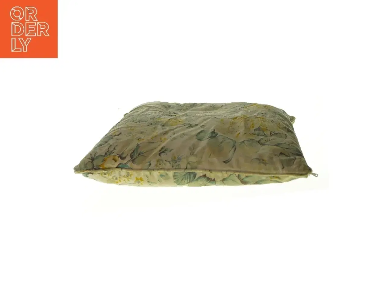 Billede 2 - Pude med blomsterprint fra Ukendt (str. LB:42x40cm)