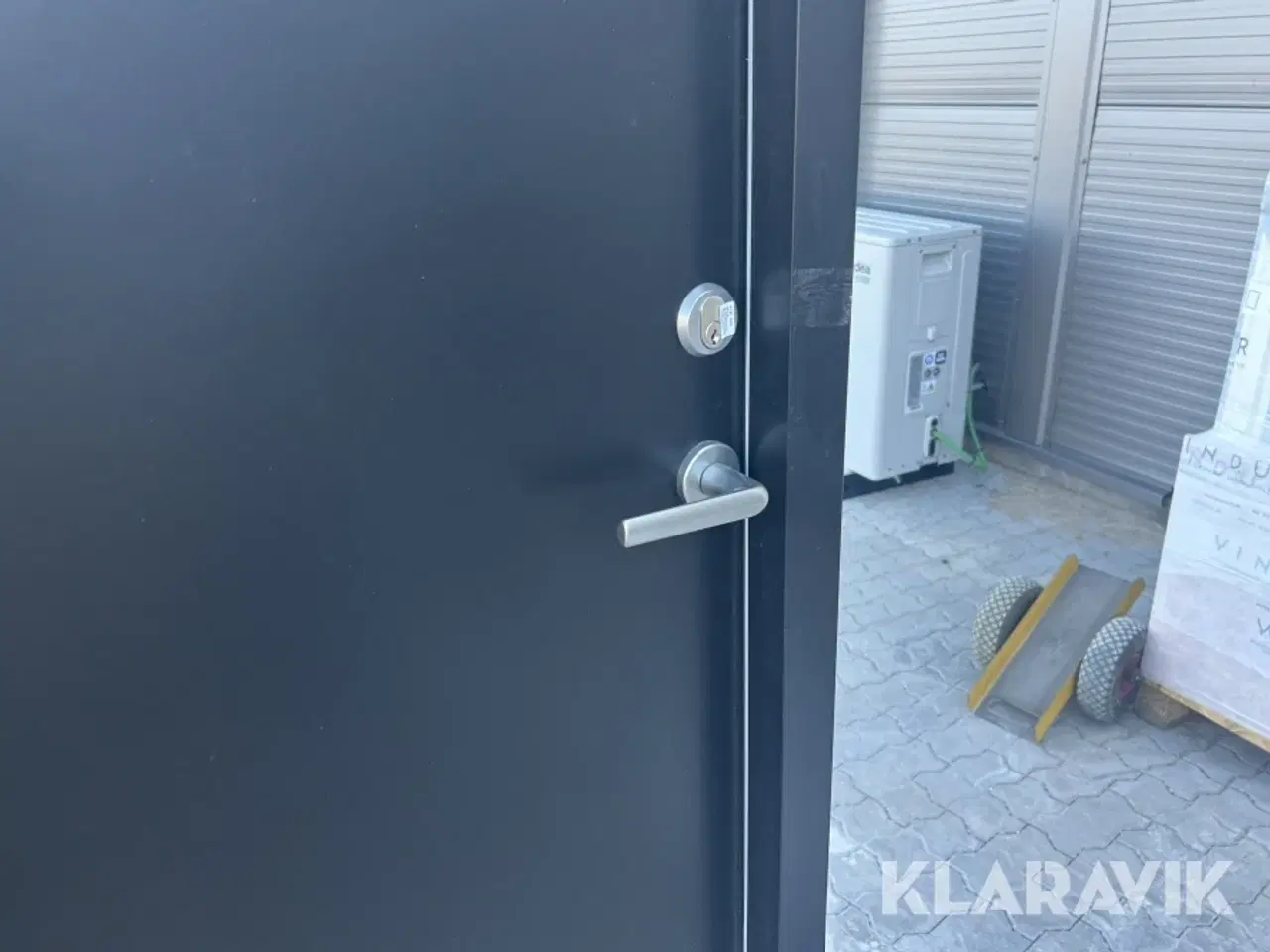 Billede 3 - Pladedør Outrup Træ/alu 3 styk