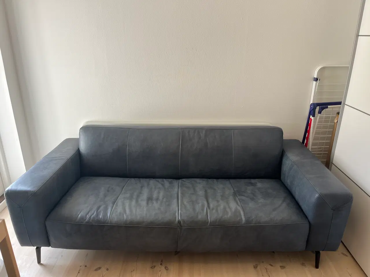Billede 2 - 3 personers lædersofa