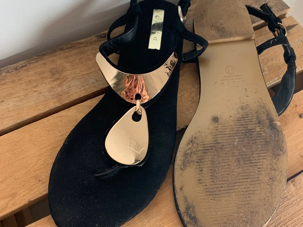 Billede 1 - Sommer Sandal’er 🤩 Brugt få gange.