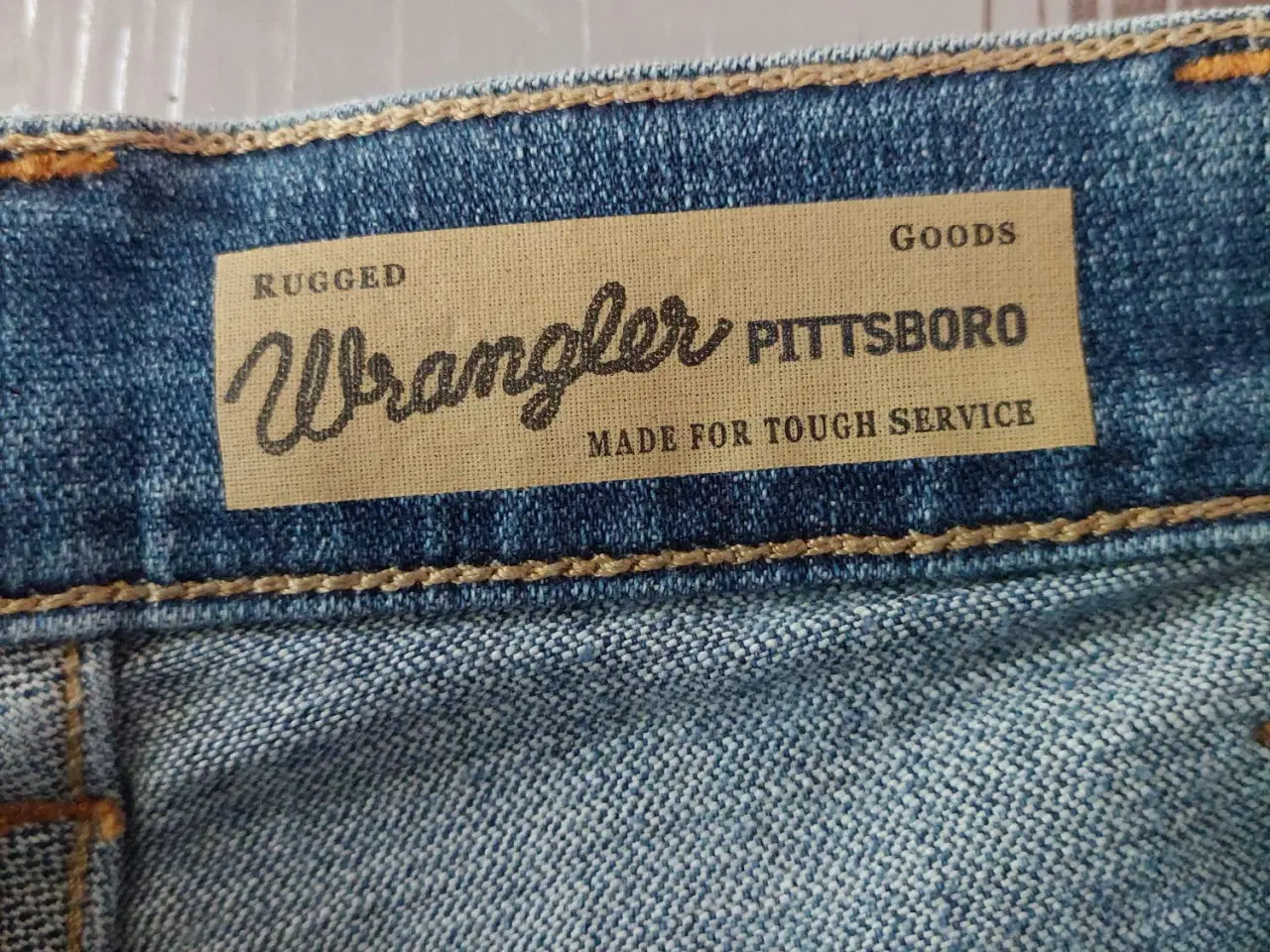 Billede 5 - Jeans, Wrangler Pittsboro, str. 38 Til salg