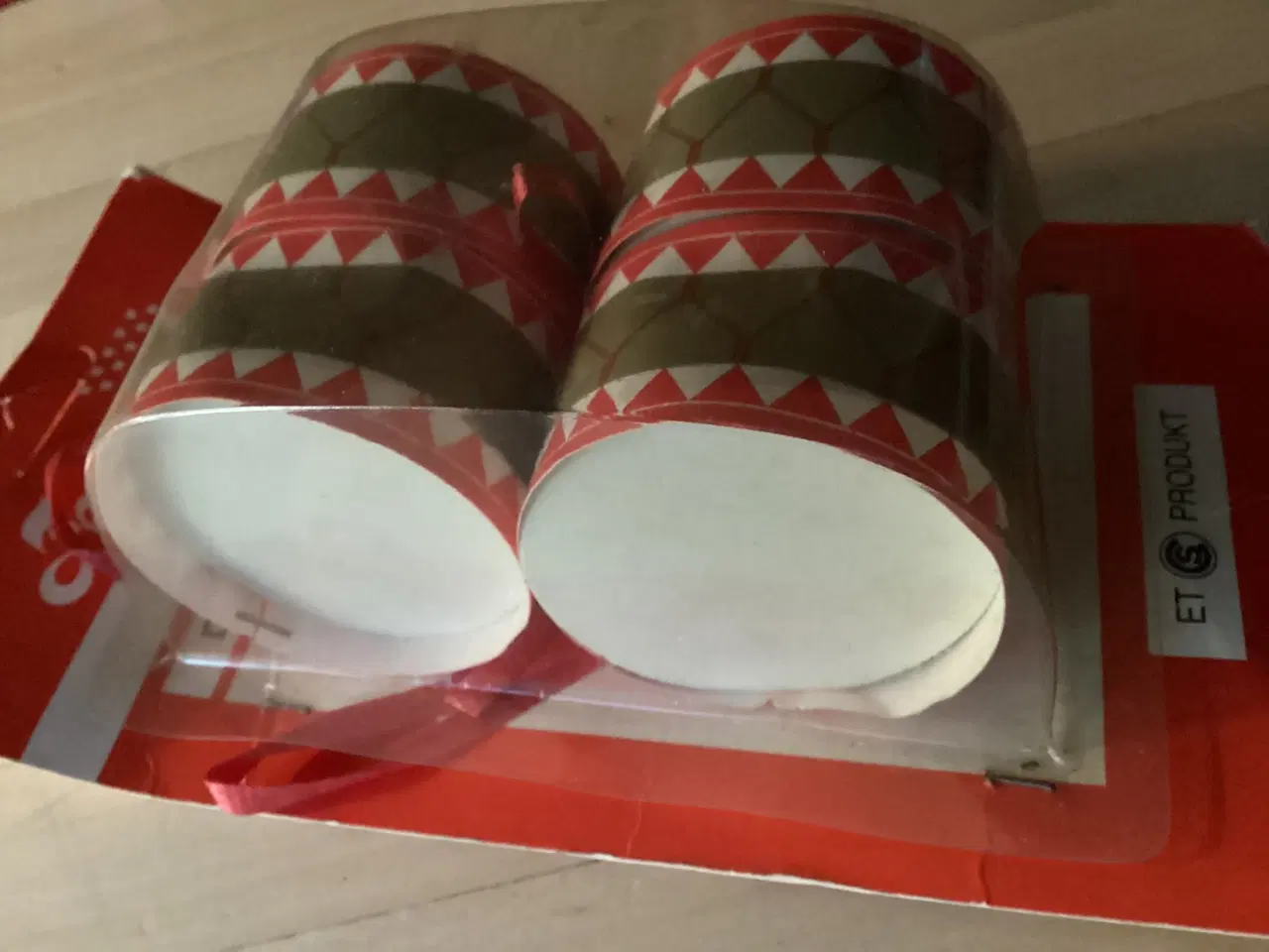 Billede 3 - 4 ældre juletræs pap trommer