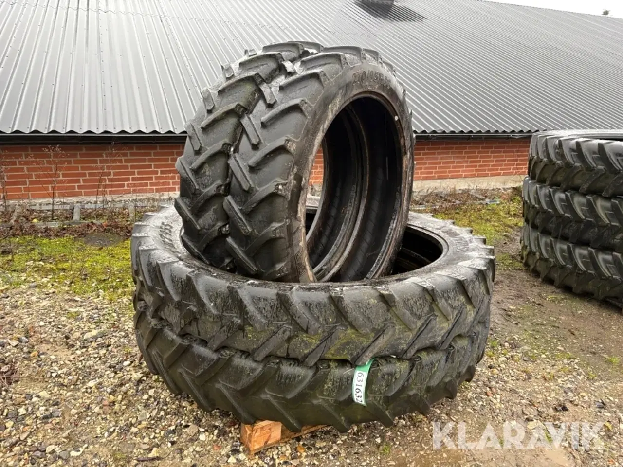 Billede 2 - Landbrugsdæk BLT 270/95R38 Agri Max RT 955 - 4 styk