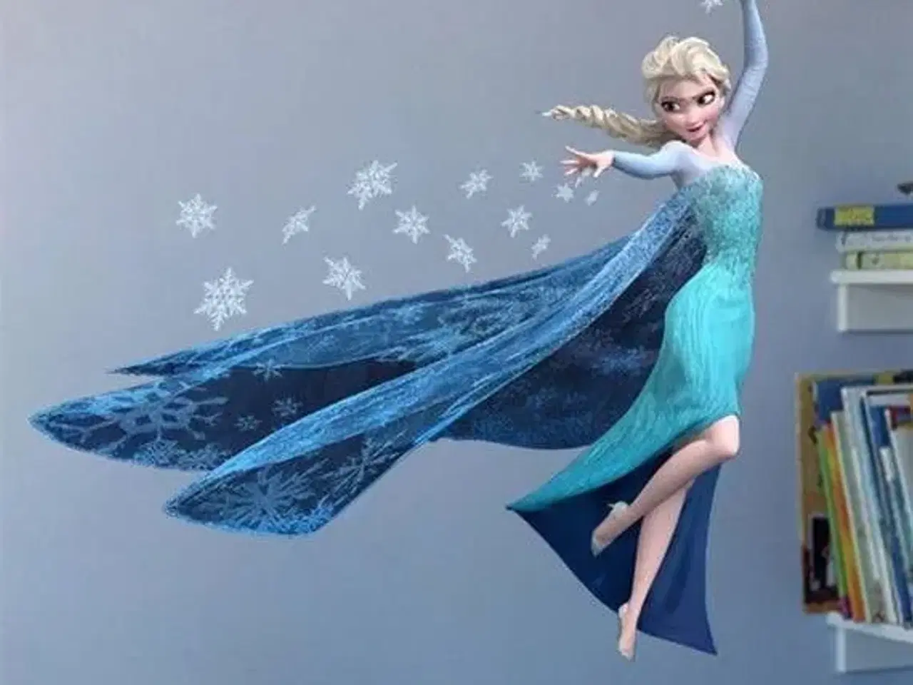 Billede 1 - Frost wallstickers med Elsa fra Frost wallsticker