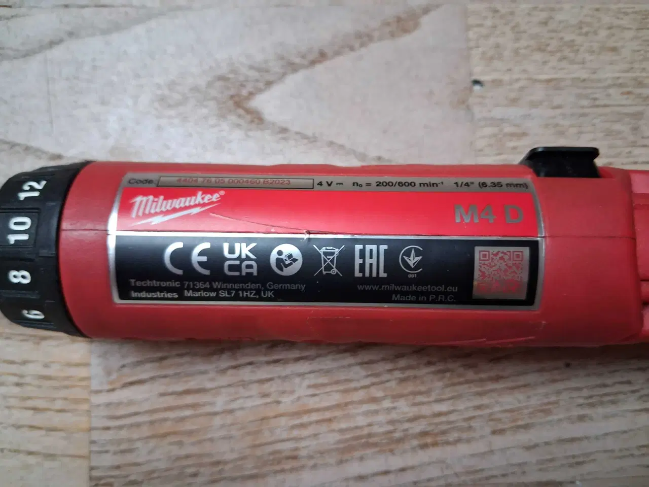 Billede 4 - Milwaukee M4 D