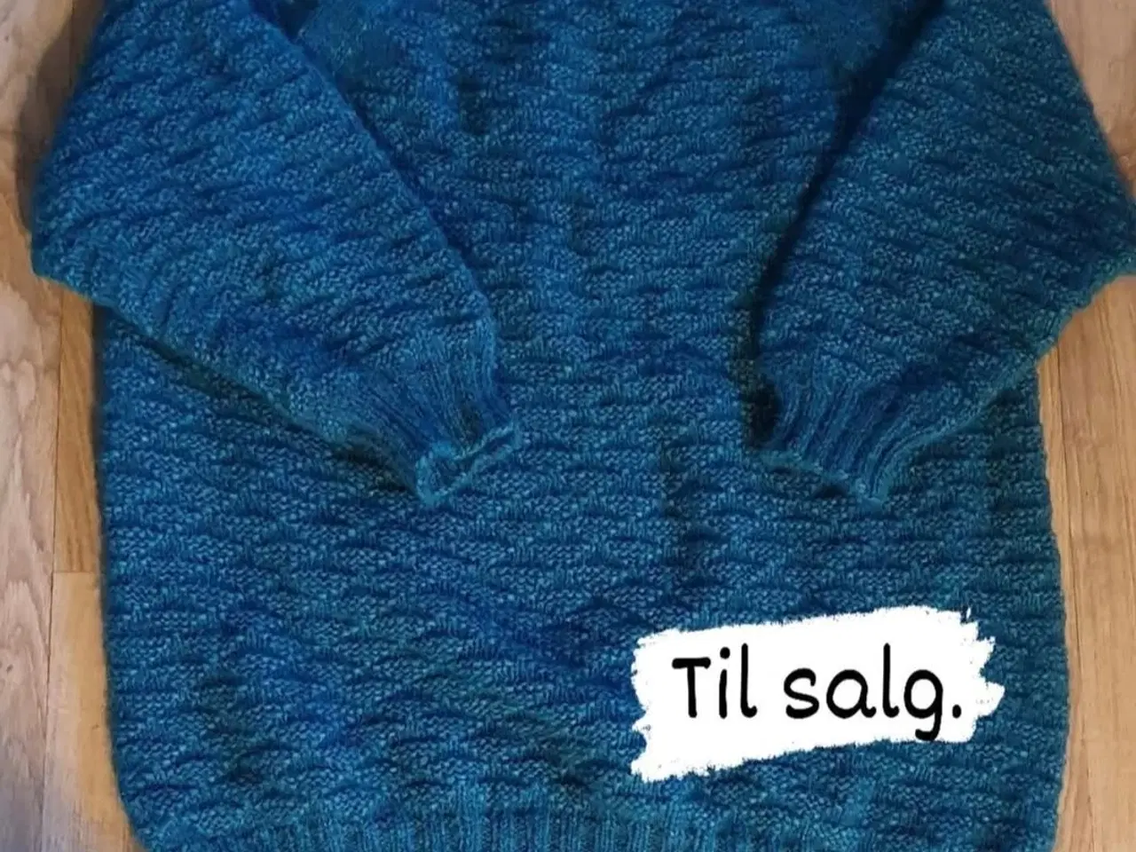 Billede 1 - Alpaca strik sweater.