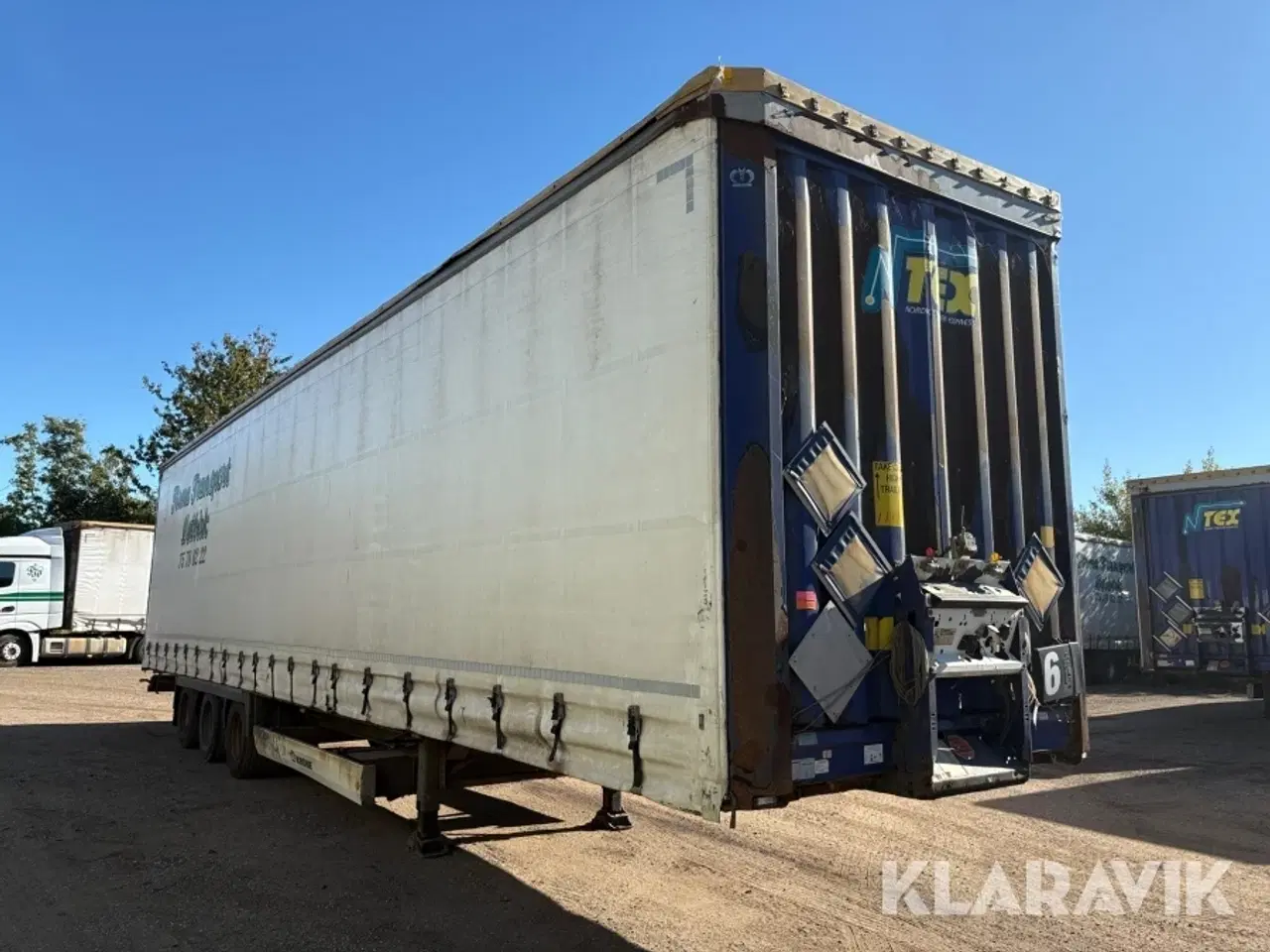 Billede 5 - Gardintrailer Krone Sdp 27 Elb4 megatrailer