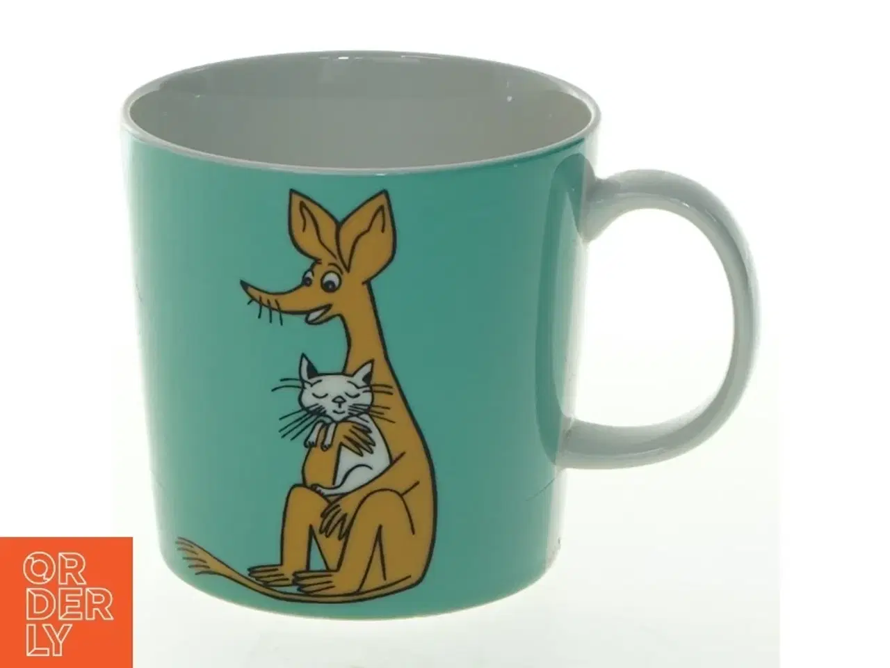 Billede 1 - Krus med dyremotiver Moomin-design fra Arabia Finland (str. Ø 8,5 cm)