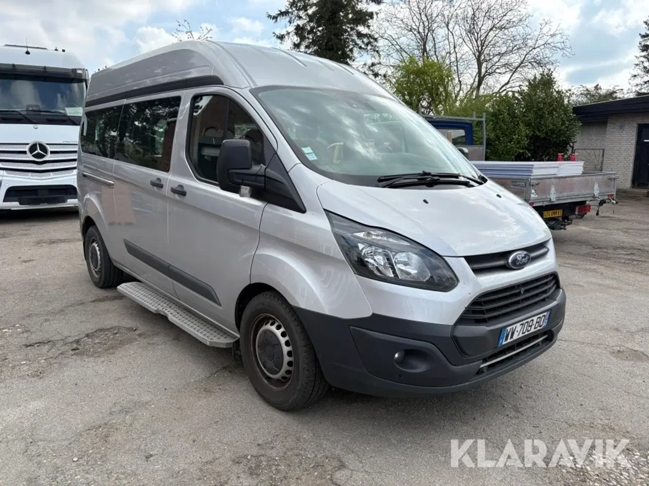 Billede 3 - Minibus Ford Transit Custom med lift