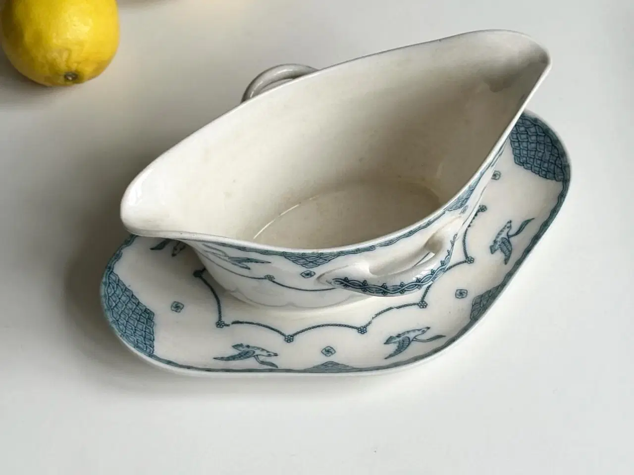 Billede 3 - Gustavsberg Øresund, patineret sovseskål