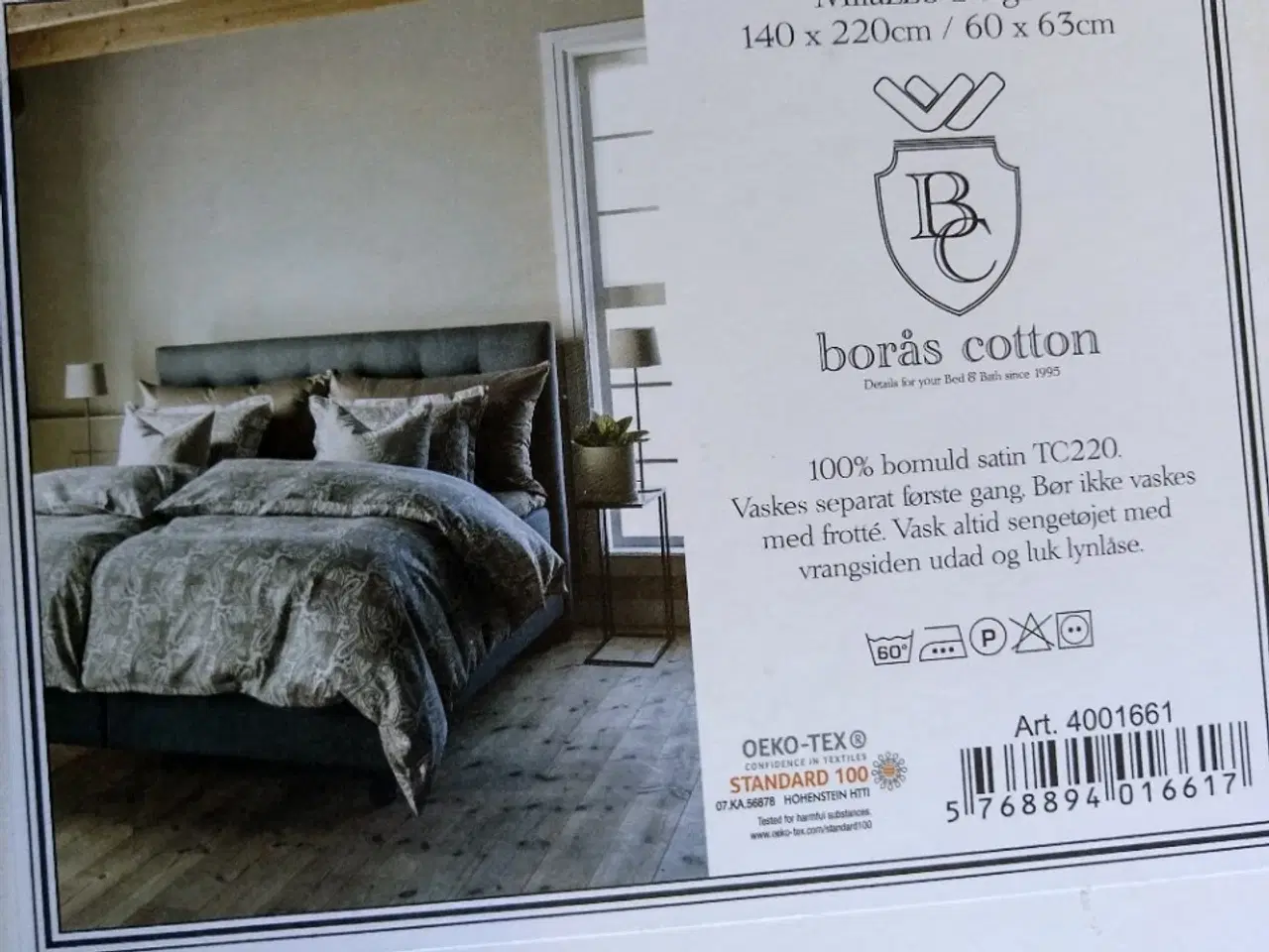 Billede 2 - 2 sæt sengetøj - ekstra længde - 140x220/60x63 cm