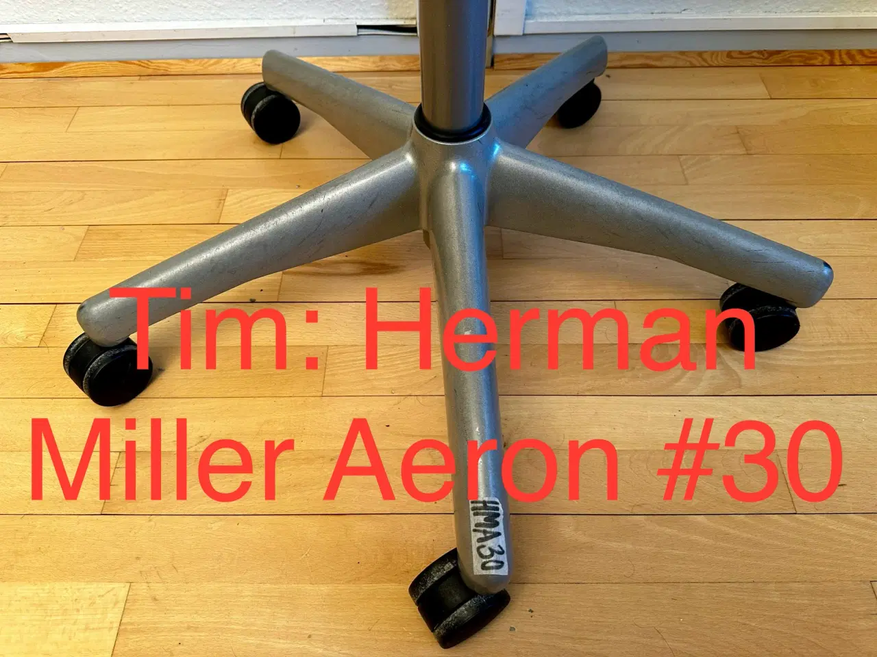Billede 7 - Herman Miller Aeron B ekstra høj 56-76cm