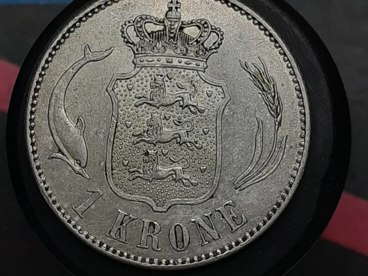 Billede 2 - 1 kr 1915 sølv