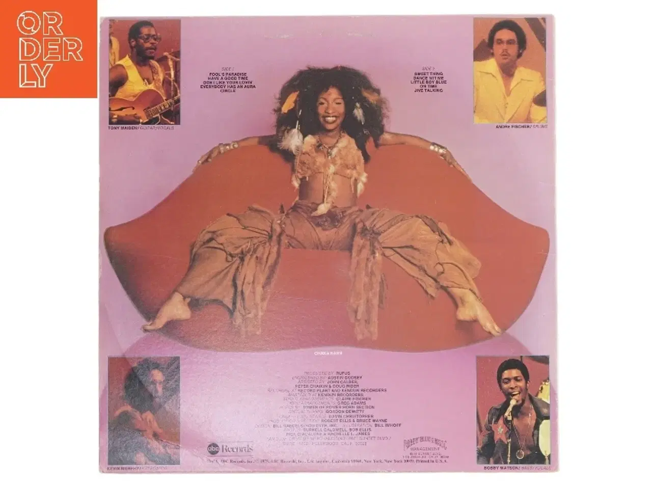 Billede 2 - Rufus featuring Chaka Khan vinyl