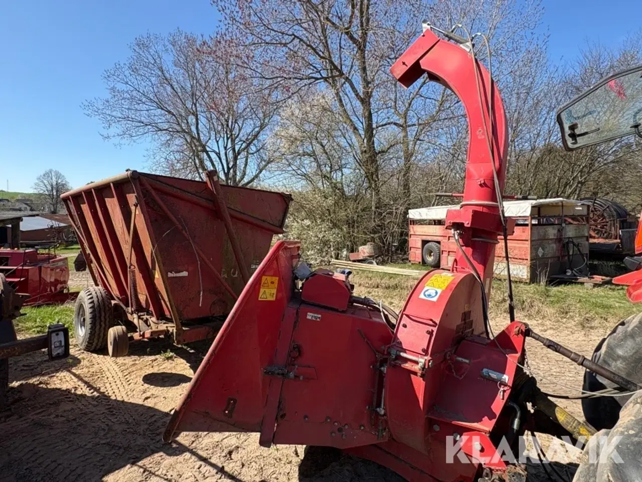 Billede 2 - Flishugger Farmi CH 260 med vogn